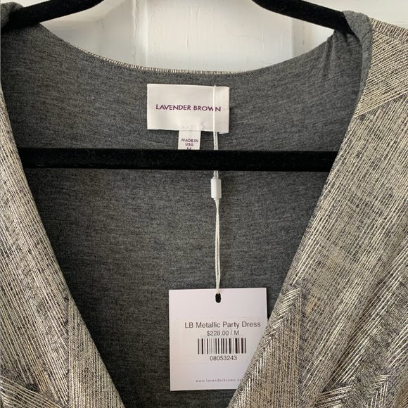 Metallic Party Dress - Picture 4 of 5